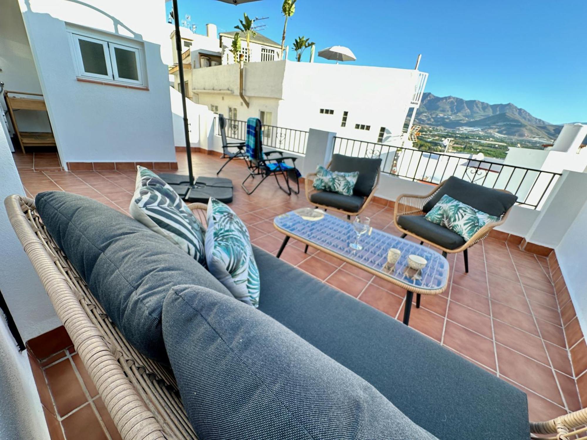 Casa Carmen Terraza Y Patio Privado En Salobrena Villa Ngoại thất bức ảnh